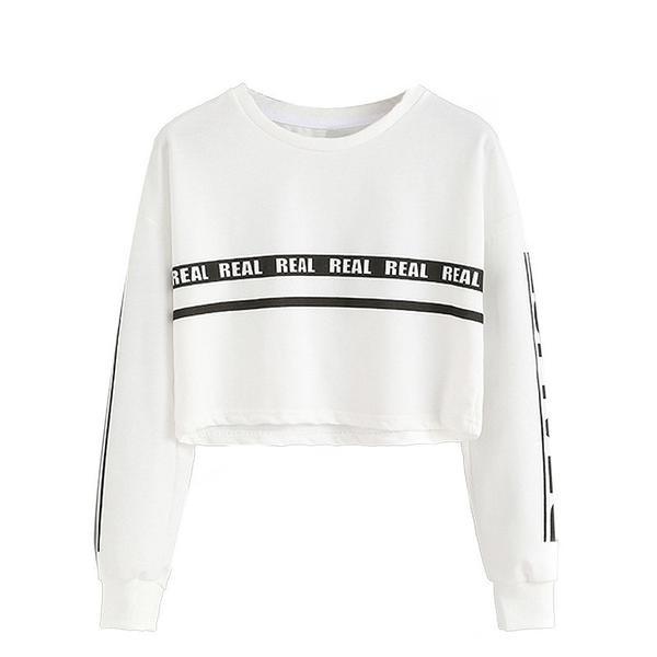 Realist Bae Cropped Pullover