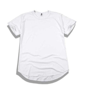 Premium Stefan Scoop Tee (White)