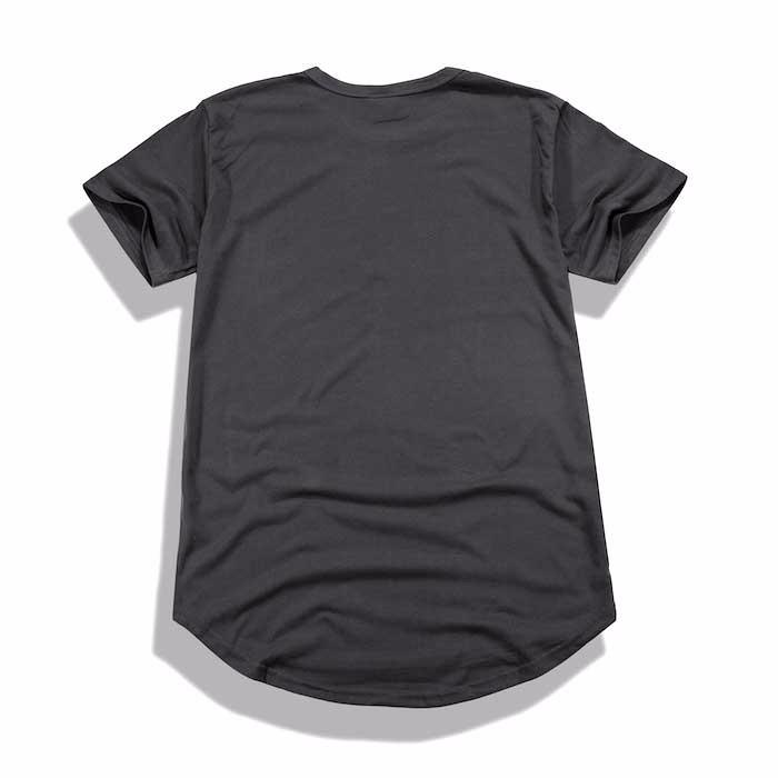 Premium Stefan Scoop Tee (Dark Grey)